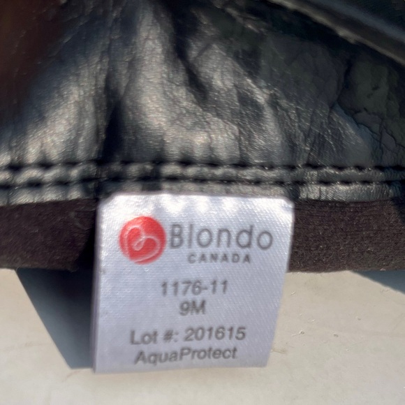 Blondo AquaProtect Black Boots Womens Size 9M - Picture 6 of 7